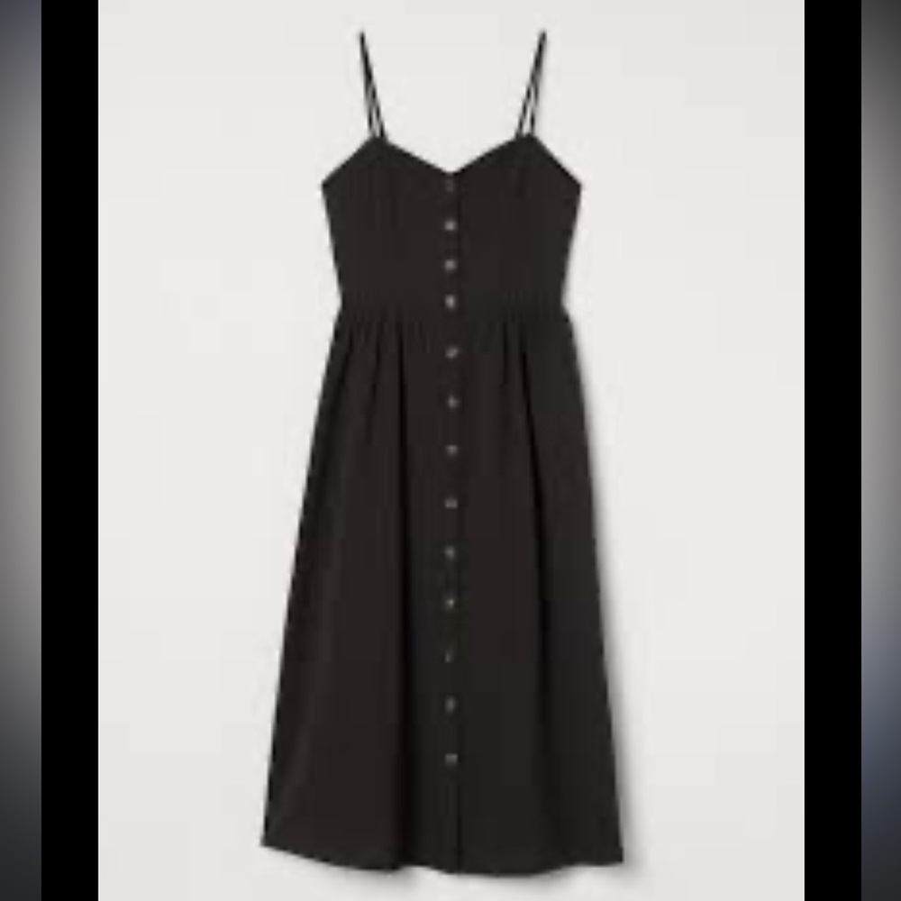 EUC size 14 H&M black dress